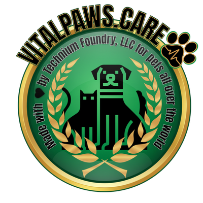 Made with love by Technium Foundry for pets all over the world